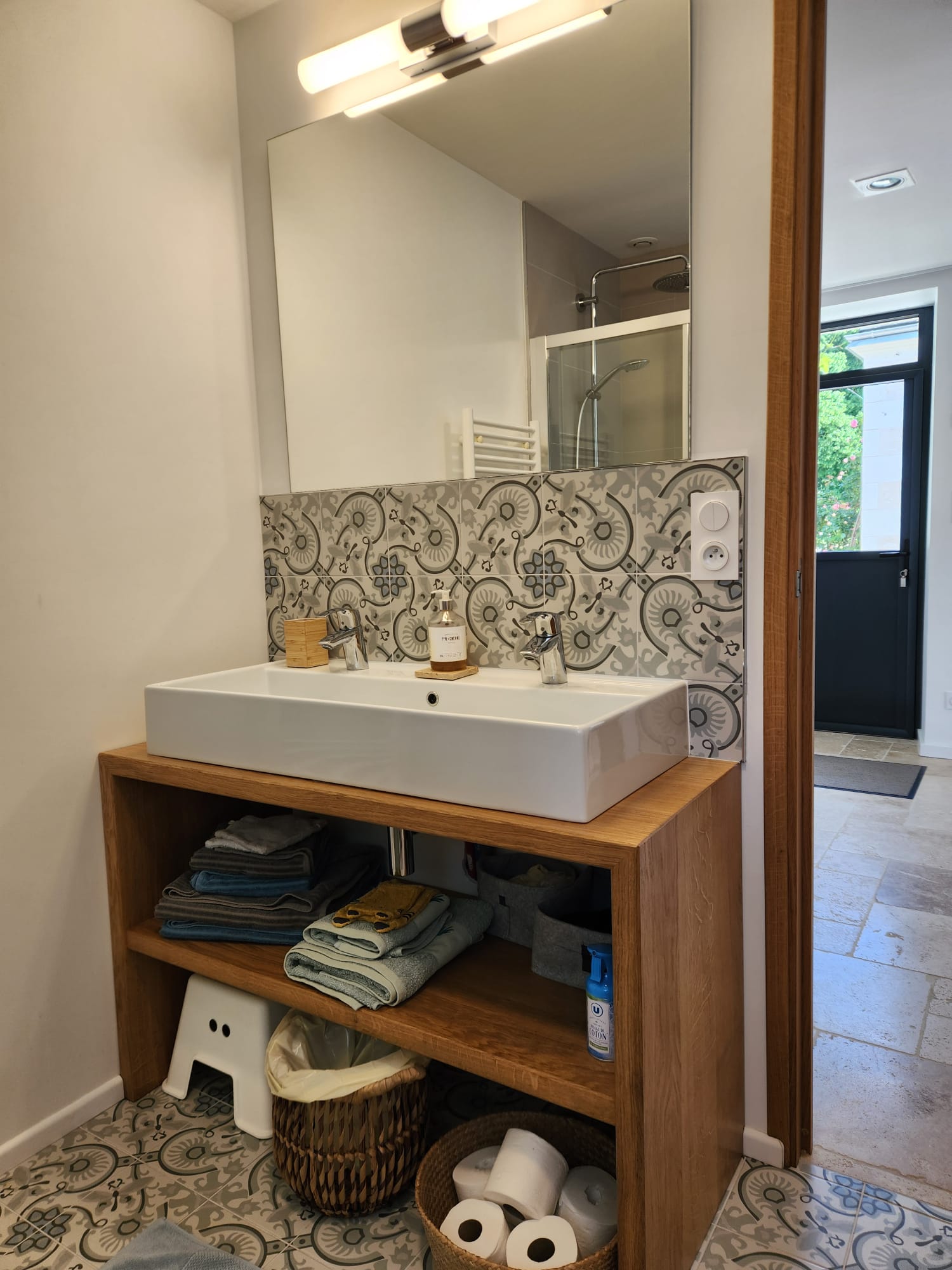 Le double lavabo